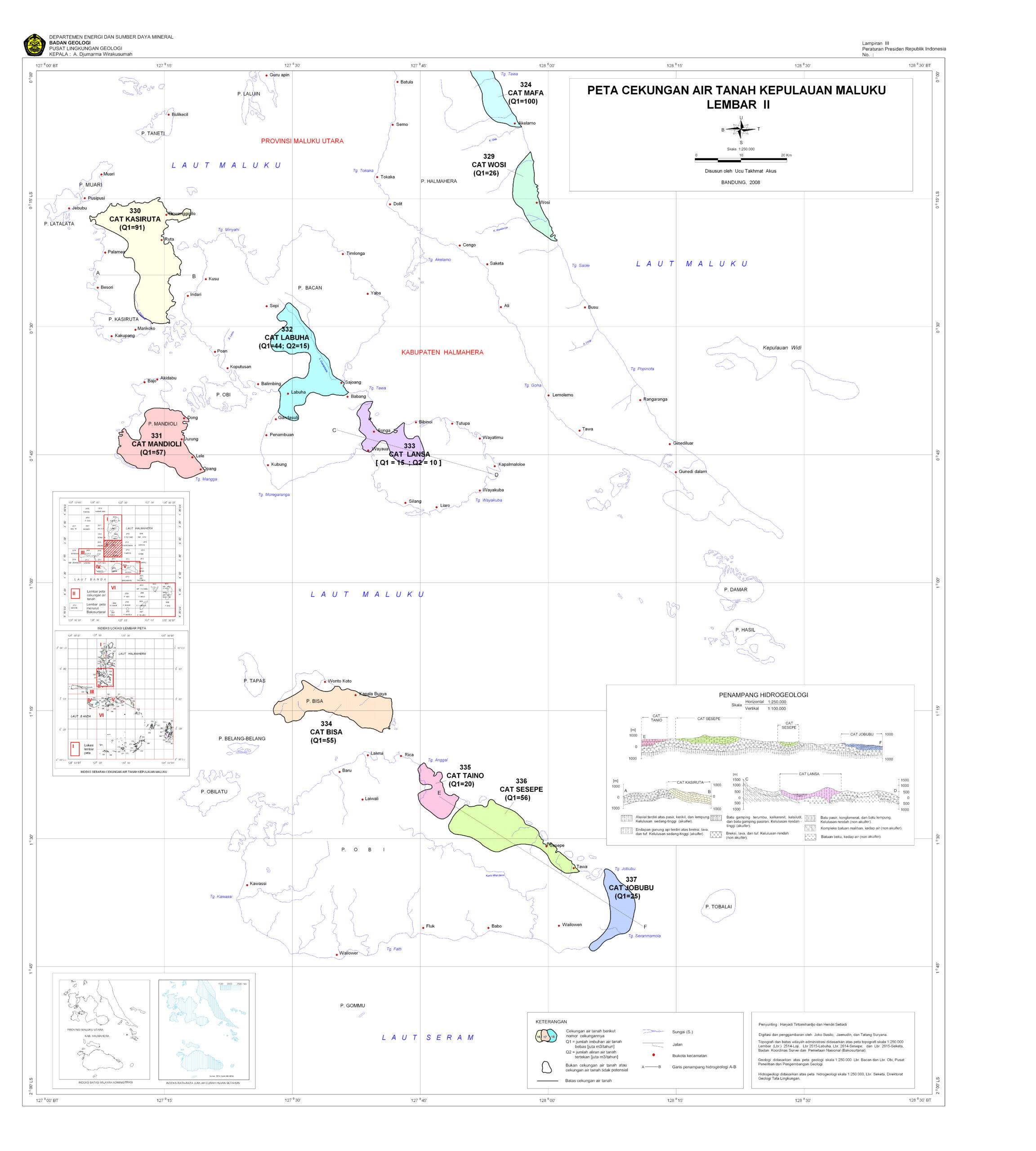 PETA CEKUNGAN AIR TANAH